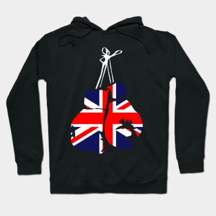 British Union Flag Boxing Gloves for UK Great Britain Boxer Hoodie